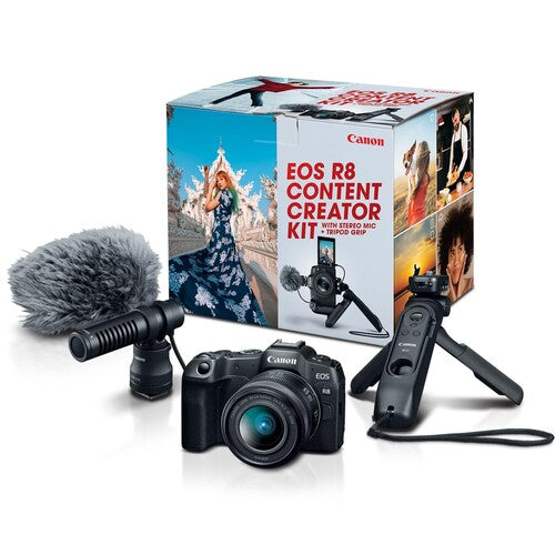 Kit Creador de Contenido Canon EOS R8 Content Creator (5803C037AA)
