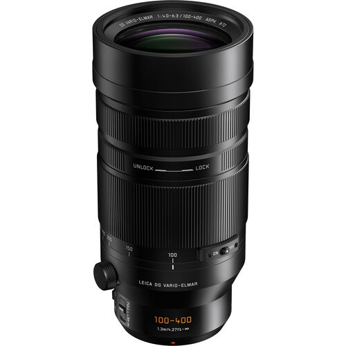 Panasonic LUMIX Lente de cámara Micro Vario-Elmar 100-400mm (H-RSA100400)