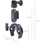 Super Pinza SmallRig con Brazo Mágico y Montura para cámara acción (3757B) 2