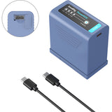 Batería SmallRig NP-F970 Recargable USB-C (4267) Azul 5
