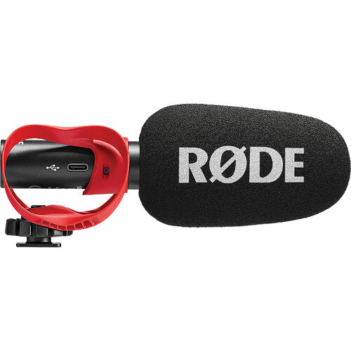 Micrófono Shotgun RODE VideoMic GO II-H Ultracompact Analog/USB