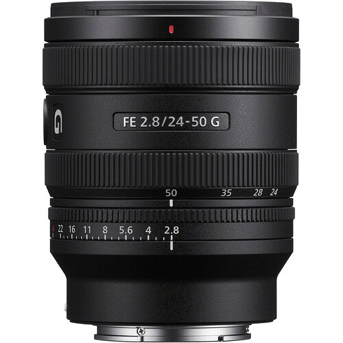 Lente Sony FE 24-50 mm F2.8 G (SEL2450G)
