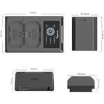 Kit de Cargador Doble y 2 baterías NP-FZ100 SmallRig (3824B)