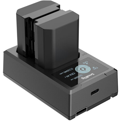 Kit de Cargador Doble y 2 baterías NP-FZ100 SmallRig (3824B)