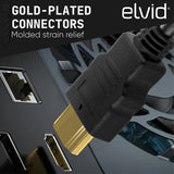 Cable Elvid HDMI a Mini HDMI 4k Espiral de 20 a 45 cms HDMIAC-015-C 5