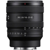 Lente Sony FE 16-25 mm F2.8 G (SEL1625G) 2