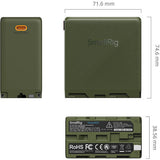 Batería SmallRig NP-F970 Recargable USB-C (4577) Verde 3