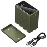 Batería SmallRig NP-F970 Recargable USB-C (4577) Verde 5