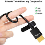 Cable SmallRig Ultra-Slim Micro-HDMI a HDMI 4K 100 cms (D a A)(4795)