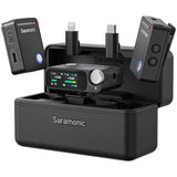 Micrófono Lavalier Dual Saramonic Ultra 01 (sin Lavalier) 1
