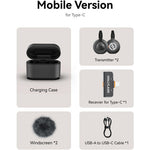 Kit Dual Lavalier Inalámbrico Hollyland Lark M2S Duo