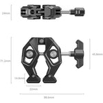 Super Pinza SmallRig en forma de cangrejo de 1/4"-20" (5319)