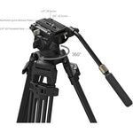 Tripié SmallRig AD-80S (5111) Heavy-Duty Fibra de carbono