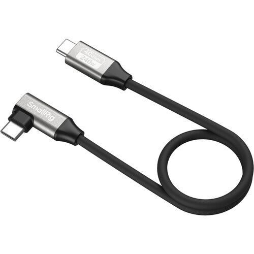 Cable SmallRig USB-C Data Cable 35 cms (Straight to Angled) (5075)