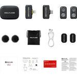 Micrófono Lavalier Dual Hollyland LARK A1 Combo (Lightning y USB-C)