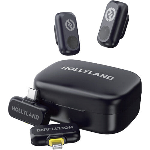Micrófono Lavalier Dual Hollyland LARK A1 Combo (Lightning y USB-C)