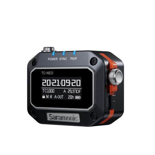 Generador de códigos de tiempo Saramonic TC-NEO con Bluetooth (2,4 GHz)