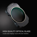 Kit de 3 Filtros para DJI Osmo Pocket 3 Tilta TF-OP3-B