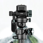 Trípie ULANZI JJ06 de de vídeo de fibra de carbono de 73"