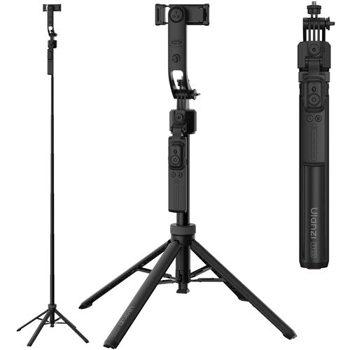 Minitripié y Selfie Stick Ulanzi TT23 con seguimiento facial