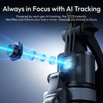 Minitripié y Selfie Stick Ulanzi TT23 con seguimiento facial