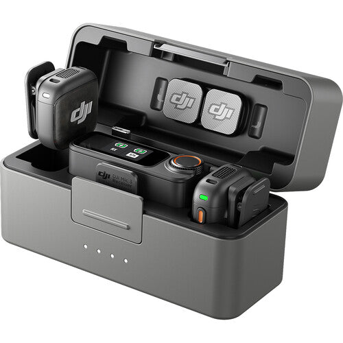Micrófono Dual Lavalier DJI MIC 3 (2TX + 1RX + CHARGING CASE) (FCC)