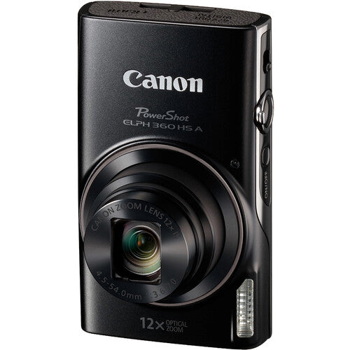 Cámara Canon PowerShot ELPH 360 HS A Negra (7280C001AA)