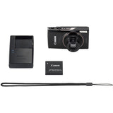 Cámara Canon PowerShot ELPH 360 HS A Negra (7280C001AA) 8
