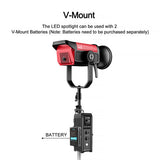 Lámpara COB GVM PRO SD500B 500 Watts (V-mount) 6