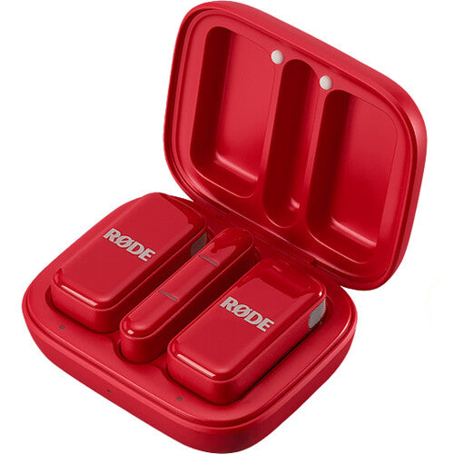 Micrófono Lavalier Duo Rode Wireless Micro (USB-C) (Rojo)