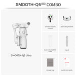 Estabilizador Zhiyun Smooth Q5 Ultra Combo