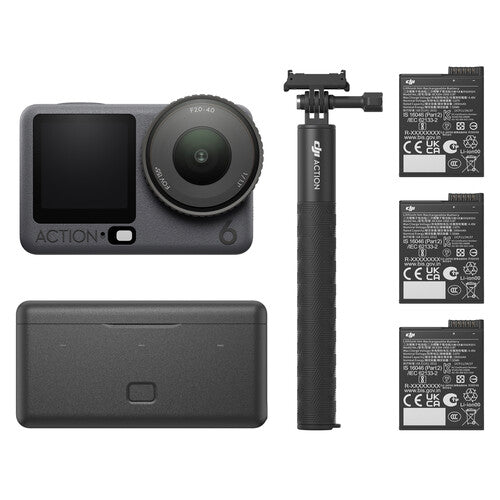 Cámara DJI Osmo Action 6 Adventure Combo