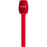 Rode Interview Micro Adaptador Mano para Wireless Go (Rojo) 1