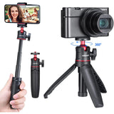 Minitripié y Selfie Stick Ulanzi MT-08 Extensión Vlog 8