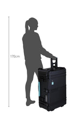 Estuche rígido con ruedas HPRC 2760W 8