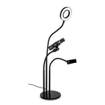 Soporte con lámpara, para Celular y micrófono Top ZJ312
