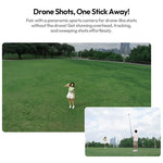 Palo selfie Ulanzi VL02 de fibra de carbono de 2,7 mts