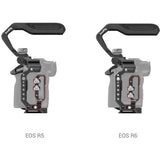 Kit Jaula y Maneral SmallRig Black Mamba para Canon EOS R5 C (3234B) 4
