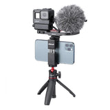 Minitripié y Selfie Stick Ulanzi MT-08 Extensión Vlog 7
