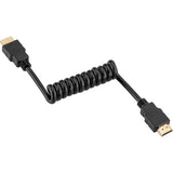 Cable Elvid HDMI a HDMI 4k Espiral de 20 a 45 cms HDMIAA-015-C2 2