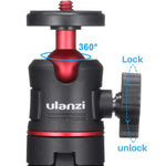 Minitripié y Selfie Stick Ulanzi MT-08 Extensión Vlog