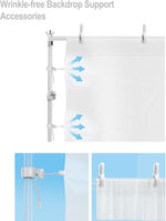 Portafondos Blanco Limo Studio (10 x 7.6 pies)