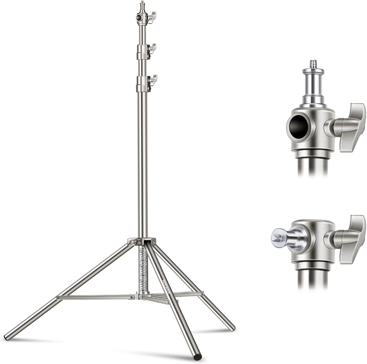 Pedestal para Lámpara Neewer de 2 mts Plateado