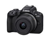 Cámara Mirrorless Canon EOS R50 con Lente RF-S 18-45mm F4.5-6.3 IS STM + Lente 55-210mm (5811C022AA) 1