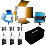 Kit de 3 Lámparas Dracast Bicolor DRX3500BNS 2