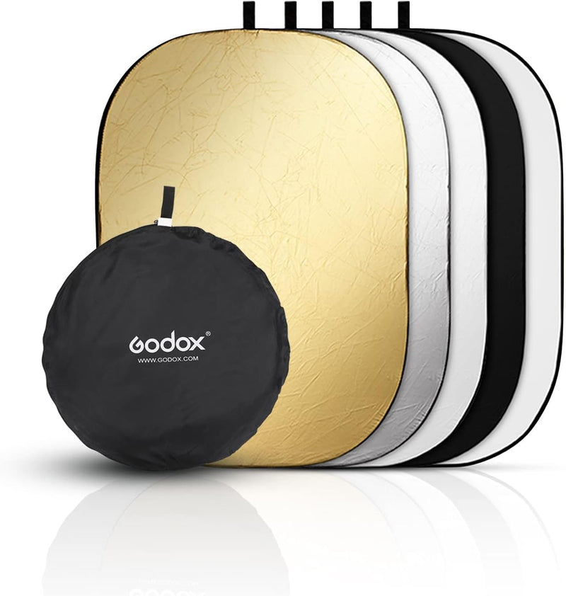 Rebotador Godox 5 en 1 Ovalado 2mts x 1.50mts