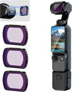 Kit 3 Filtros ND para DJI Osmo Pocket 3 Ulanzi PK-03