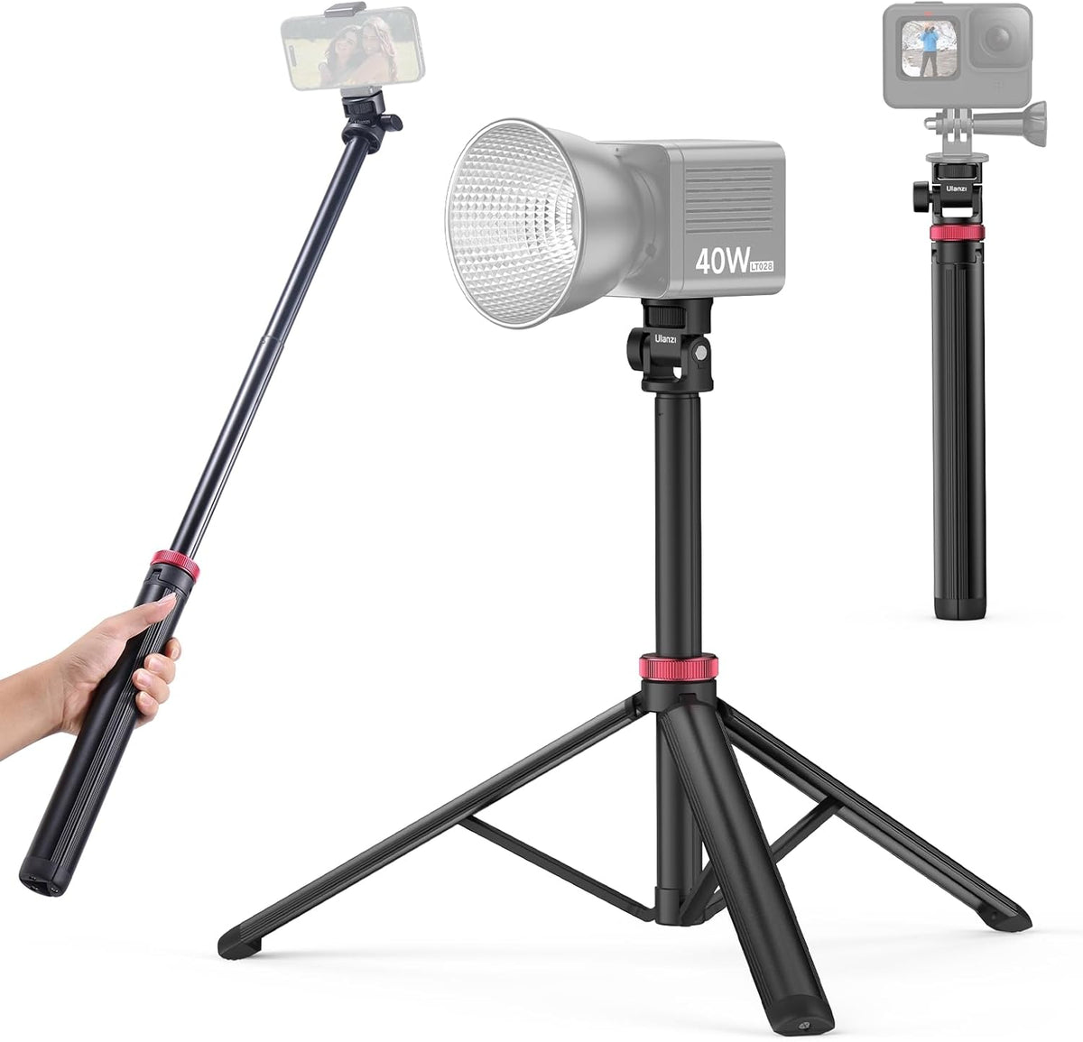 Minitripié y Selfie Stick Ulanzi MT-79