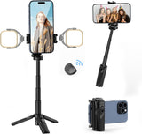 Minitripié y Selfie Stick Ulanzi JJ02 con Disparador 7