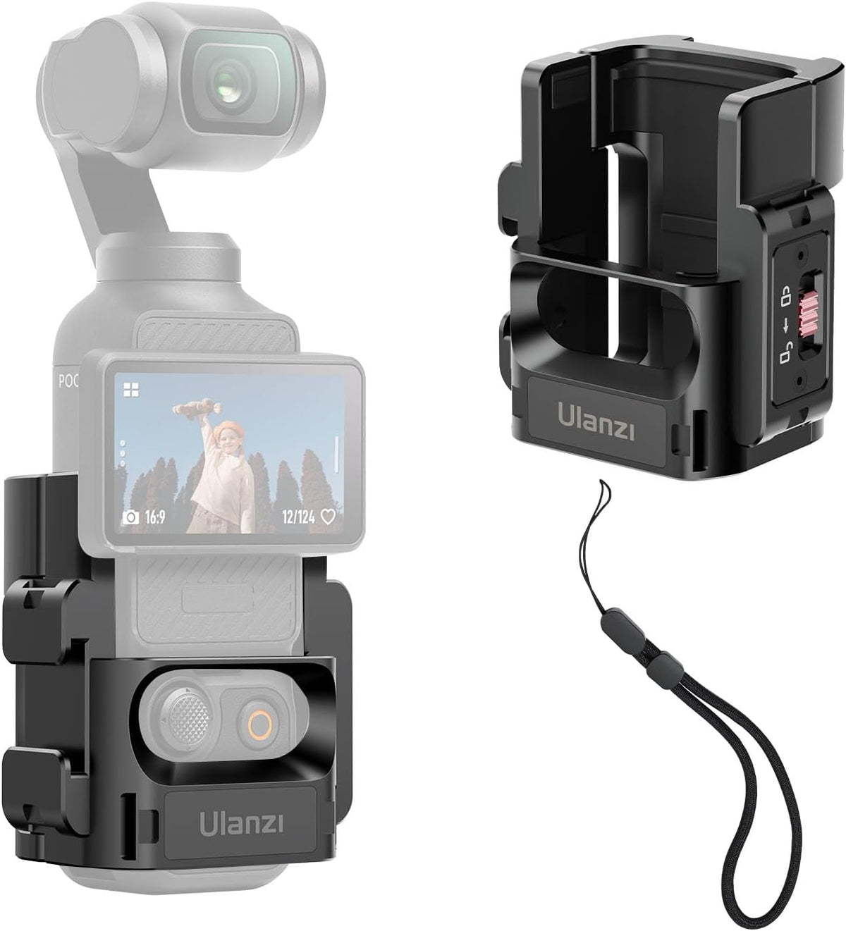 Adaptador de Expansión Ulanzi PK-06 para Osmo Pocket 3 y 4